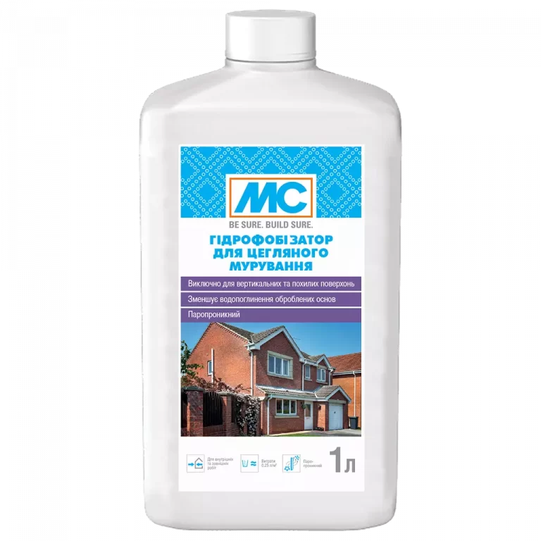 Гідрофобізатор для цегляного мурування