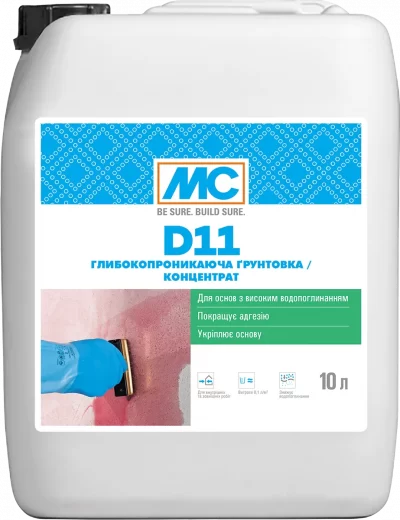 D 11 - Глибокопроникаюча ґрунтовка/концентрат