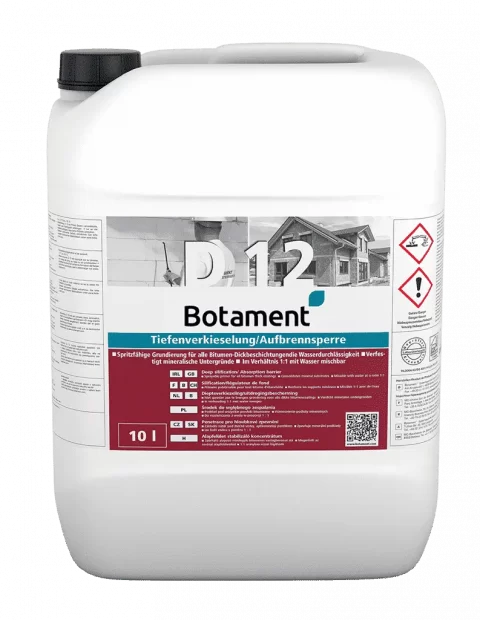 D 12 - Глибокопроникаюча силікатна ґрунтовка