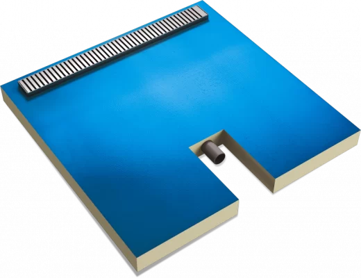 LD-I - Душовий піддон з лінійним інтегрованим дренажем